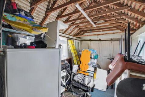 Inside garage