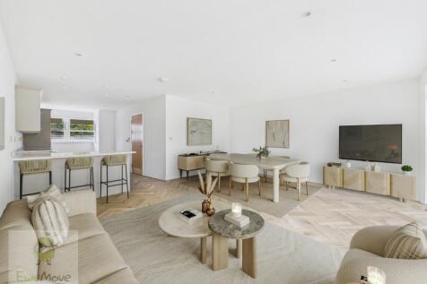 Living Dining Room Virtually Staged