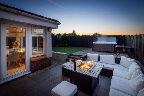 Rear Garden Twilight
