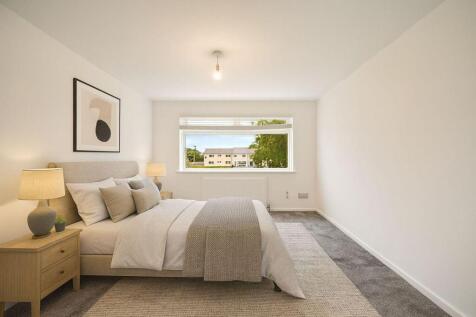 Virtually Staged Bedroom One