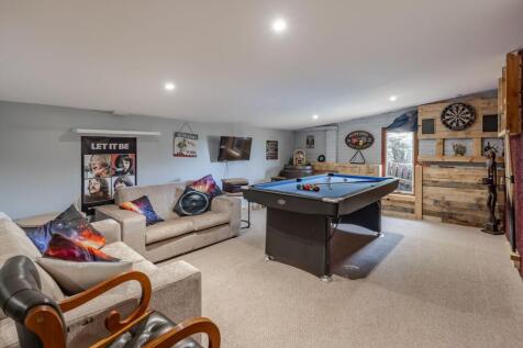 Games Room In Outside Barn
