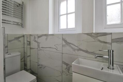 Tiled shower room