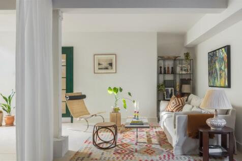 Comfy shared living room, with monthly events