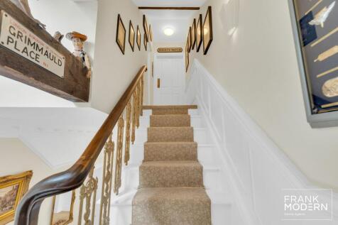 Staircase To Second Floor