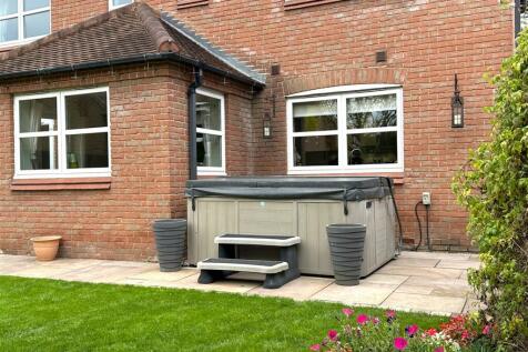 Paved Seating/ Hot Tub Area 822