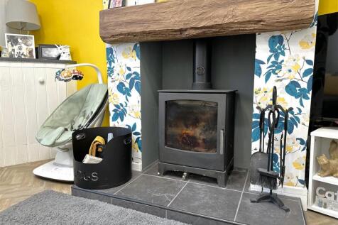 Feature Fireplace With Log Burner 419