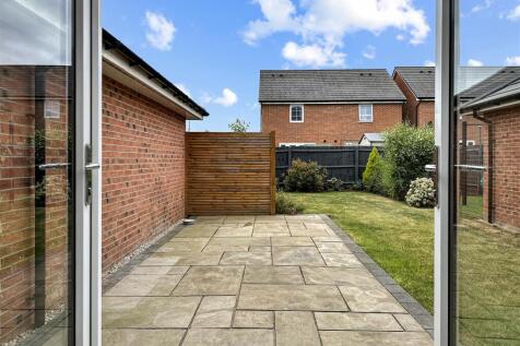 French Door Onto Paved Seating Area 767
