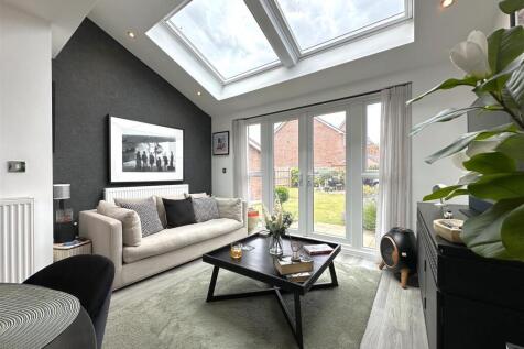 Living Area With Velux &amp; French Doors 611