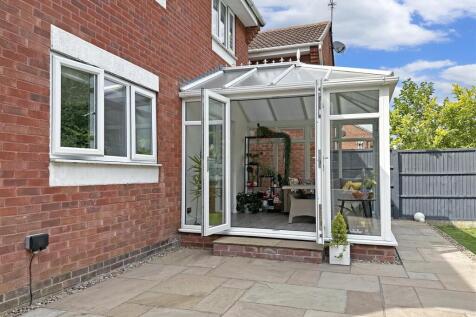 French Door Onto Indian Sandstone Patio 130