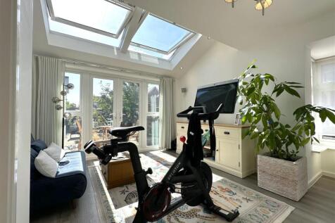 Living Space With French Doors 956