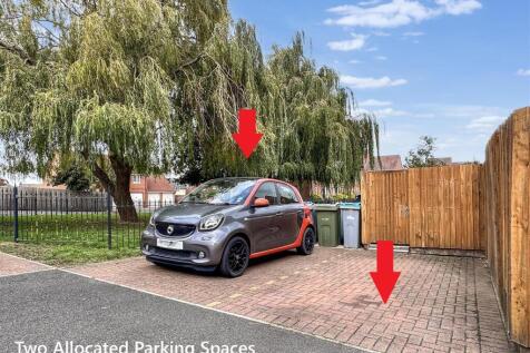 TWO Allocated Parking Spaces 560