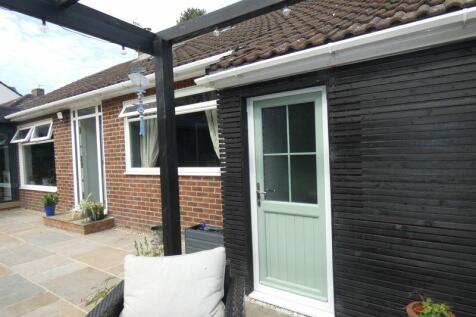 Entrance to the rear Converted Garage