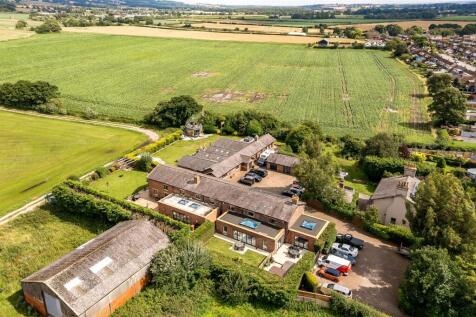 Diggers Barn Drone View