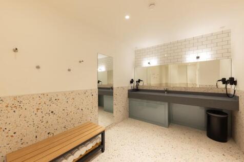 Showers and lockers