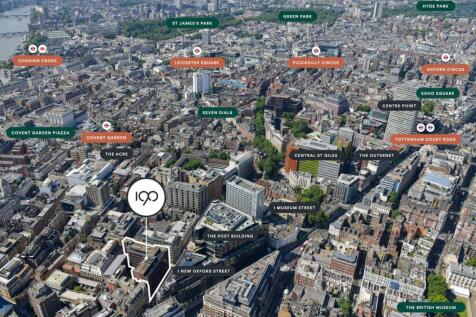 building in relation to key places