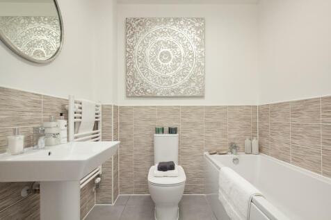 Bathroom in the Greenwood 3 bedroom home