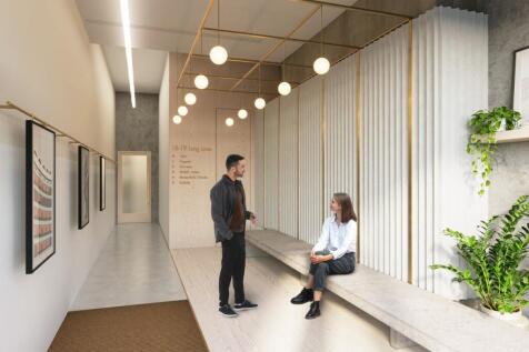 CGI of Reception Lobby