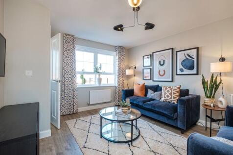 Interior view the living room in our 2 bed Roseberry home
