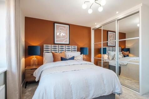 Interior view of the main bedroom in our 2 bed Roseberry home