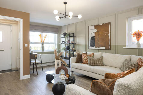 Spacious lounge in the Maidstone 3 bedroom home