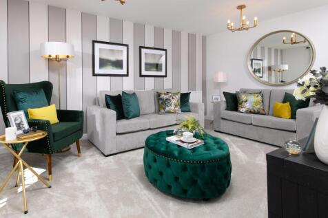 Spacious lounge in Ingleby style home