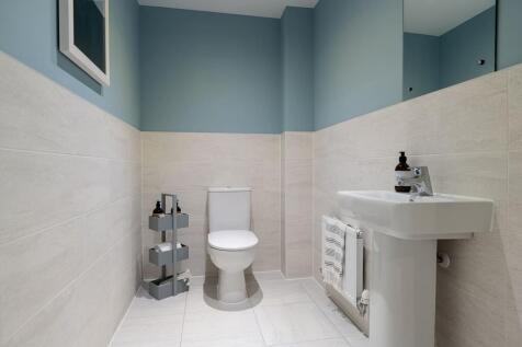 Handy downstairs cloakroom