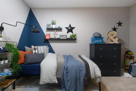 The third bedroom could also provide a place to work from home