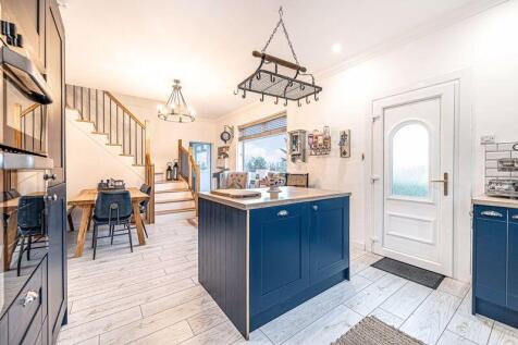 Kitchen with Family Area