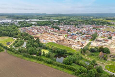 Heritage Grange from aerial drone