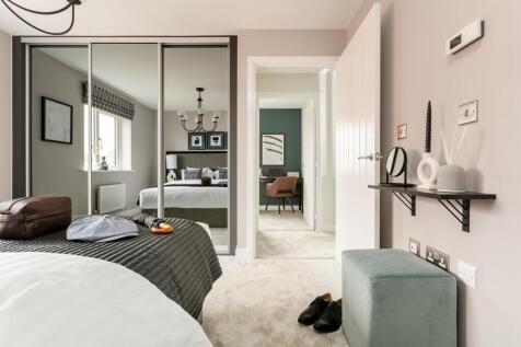 Well proportioned rooms with built-in storage