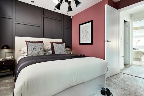 Ample room for a double bed and storage