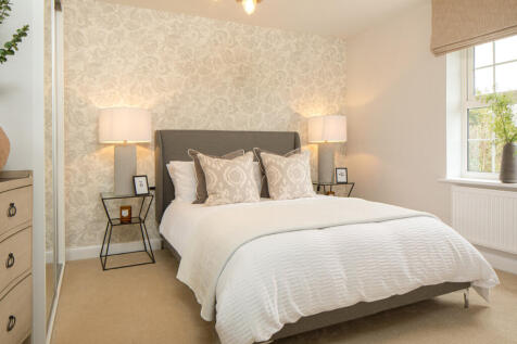 Bedroom in the Cornell 4 bedroom home