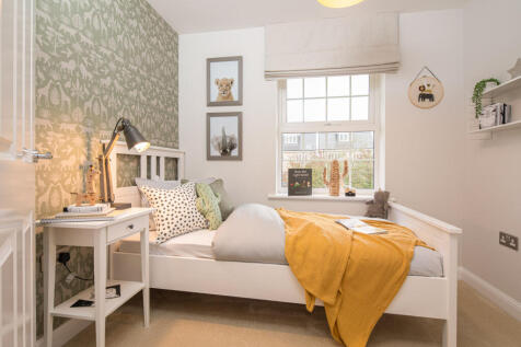 Bedroom in the Cornell 4 bedroom home