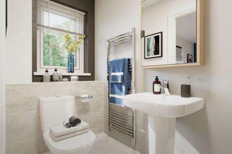 Two bedrooms boast their own en-suite shower rooms