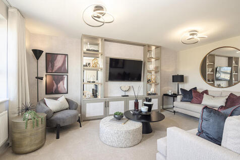 Spacious lounge in the Radleigh 4 bedroom home