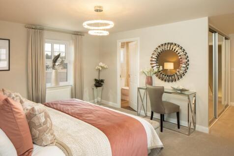 Plot 1 Newton Master bedroom ensuite