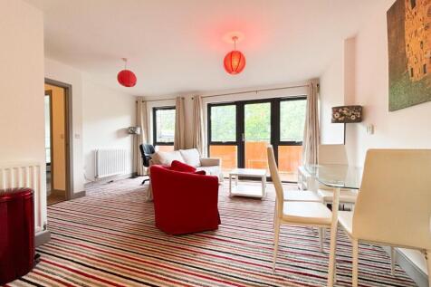 Open plan kitchen and living area