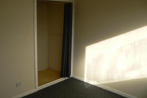 Wardrobe area of bedroom