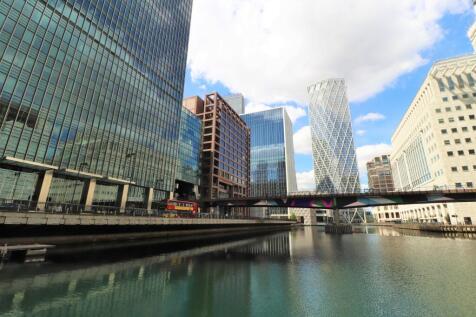 Views outside Canary Wharf station