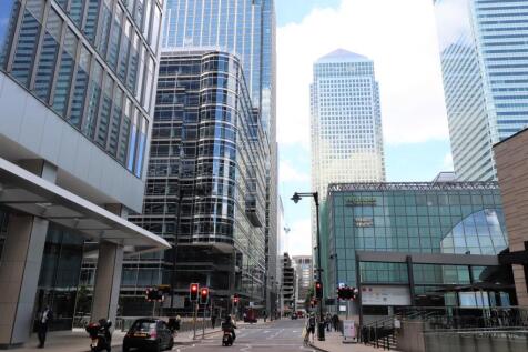 General view within the heart of Canary Wharf