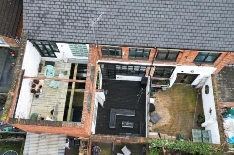 Aerial of rear
