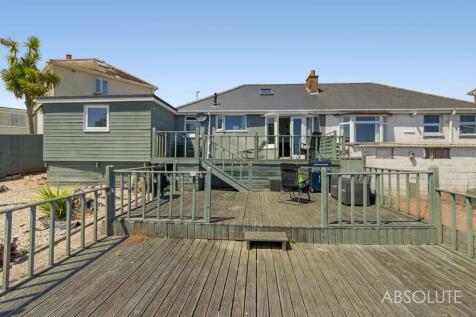 Rear of property