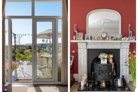 Fireplace &amp; patio doors