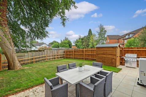 Plot 2 rear garden