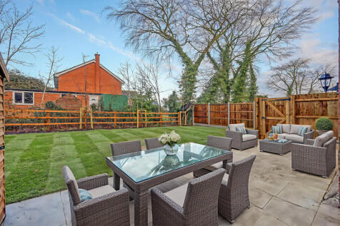 Plot 10 rear garden