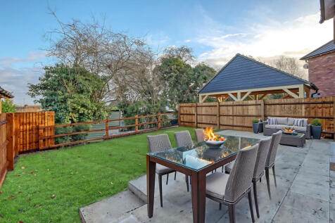 Plot 5 rear garden