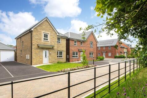 Typical Barratt Homes street scene