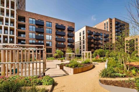 The podium gardens are open for all residents to enjoy