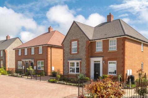 External view of 3 and 4 bed homes