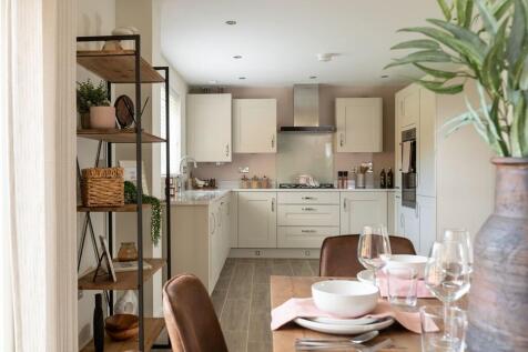 A bright and airy Kitchen/diner with energy efficient design features